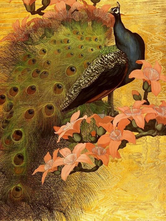 Entzückender Pfau - Paint by Diamonds - Diamond Painting