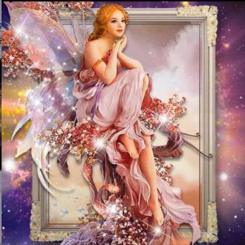 Engelsschönheitsmalerei - Diamond Painting