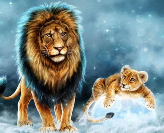 Löwe 5D Diamond Painting Kit - Diamond Painting