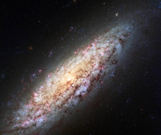 Einsame Galaxie im Weltraum verloren - Diamond Painting