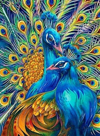 Pfauen Diamond Painting Kit - Diamond Painting