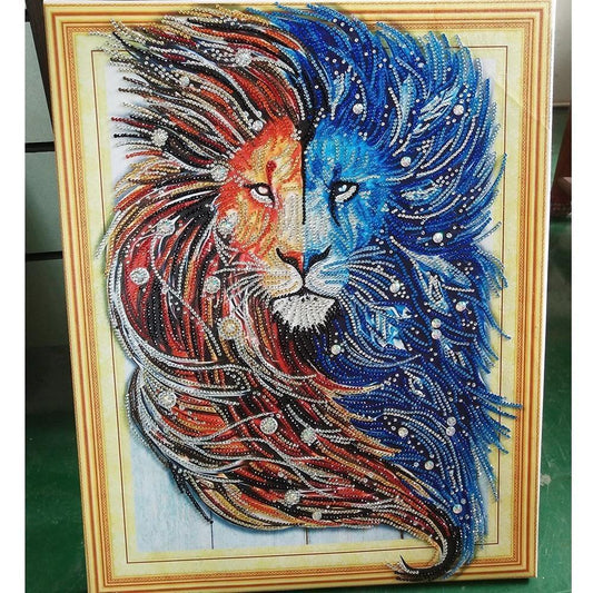 Atemberaubender Löwe Diamond Painting - Diamond Painting