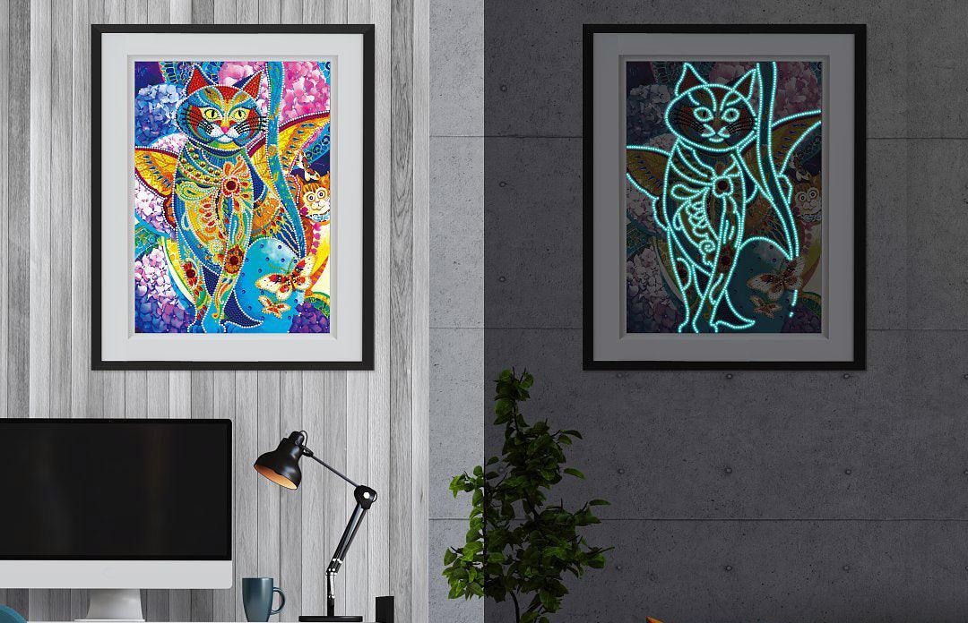 Diamond Painting Leuchten im Dunkeln