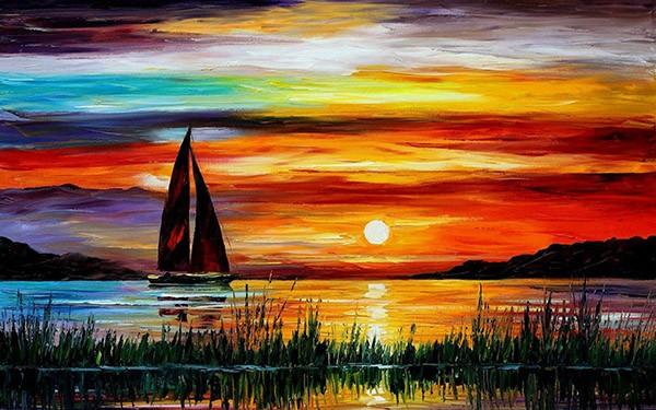 Diamond Painting Abstrakt & Bunt