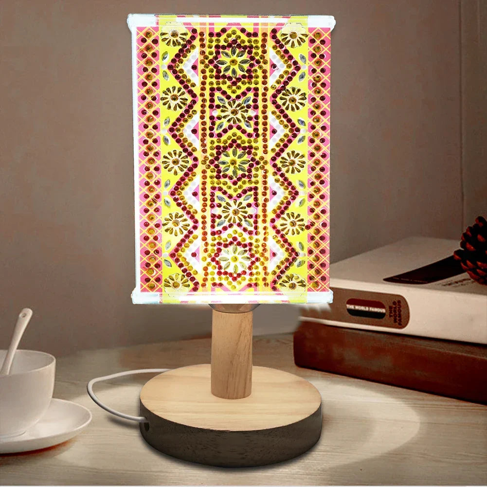 Spezielle Diamond Painting Nachttischlampe
