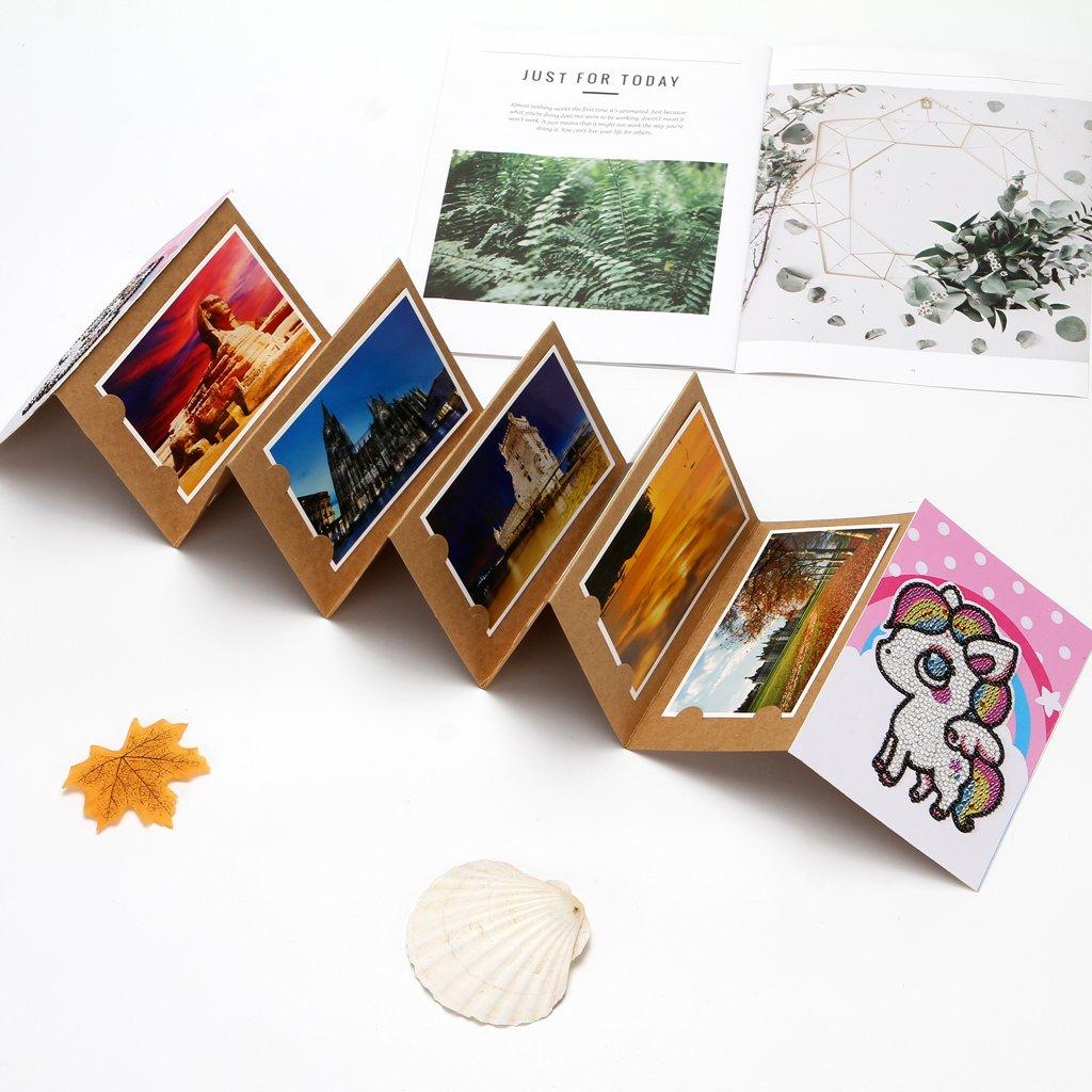 Regenbogen-Einhorn Malerei Album Cover - Diamond Painting