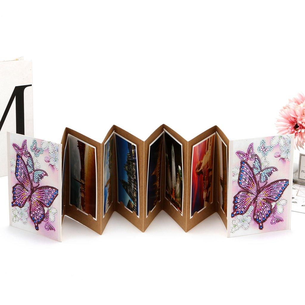 Schmetterlinge Diamantkunst Album Cover - Diamond Painting