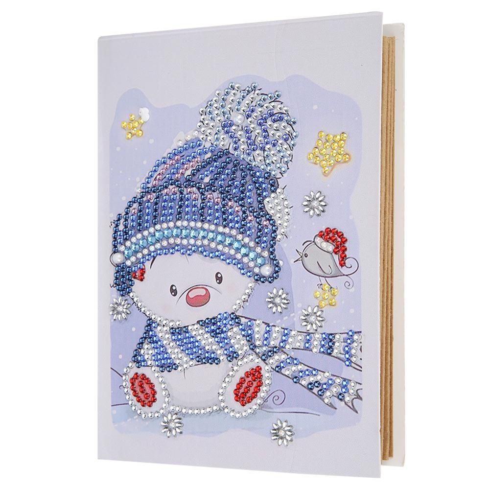 Weihnachtsbär diamond painting Album Cover - Diamond Painting
