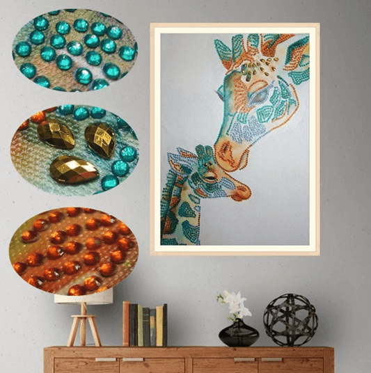 Giraffe - Spezial Diamond Painting - Diamond Painting