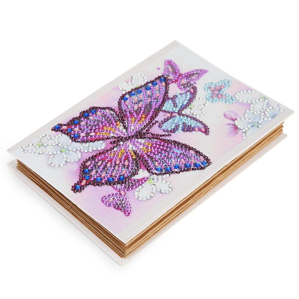 Schmetterlinge Diamantkunst Album Cover - Diamond Painting
