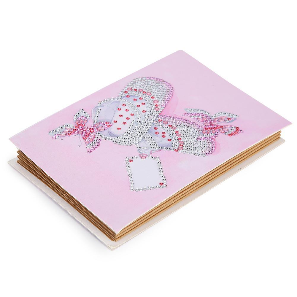 Babyschuhe Diamantkunst Album Cover - Diamond Painting