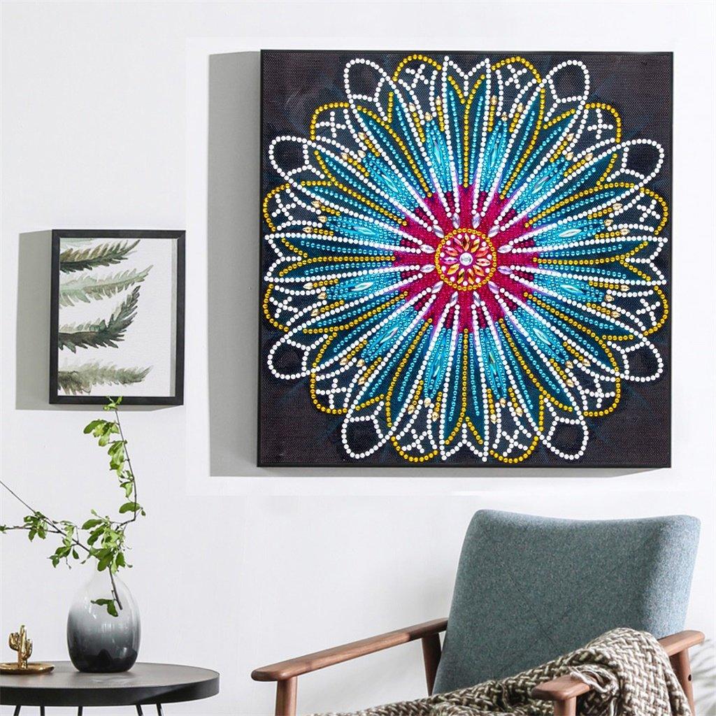 Atemberaubende Mandala Art Teilbohrer - Spezielle Diamond Painting - Diamond Painting