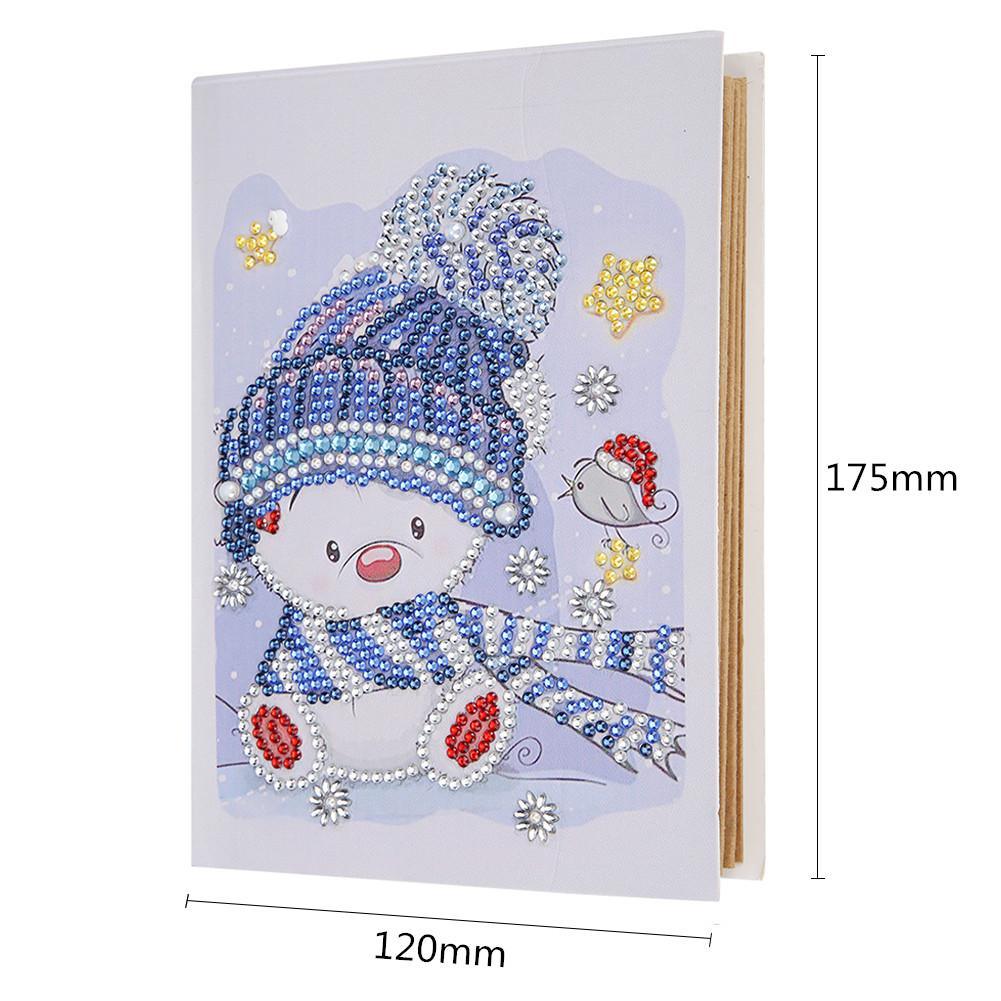 Weihnachtsbär diamond painting Album Cover - Diamond Painting