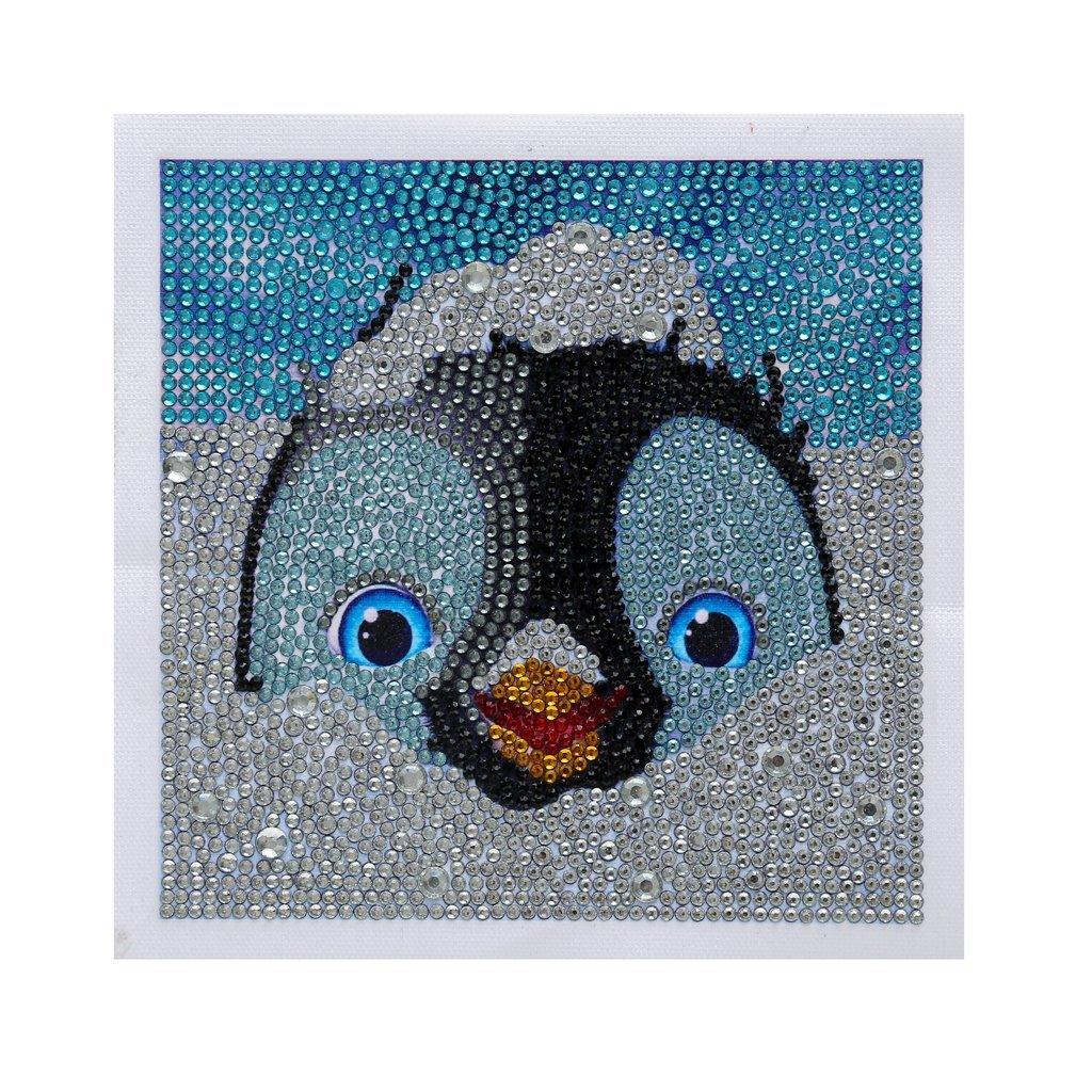 Blauäugiger Pinguin Spezial-Malsets - Diamond Painting