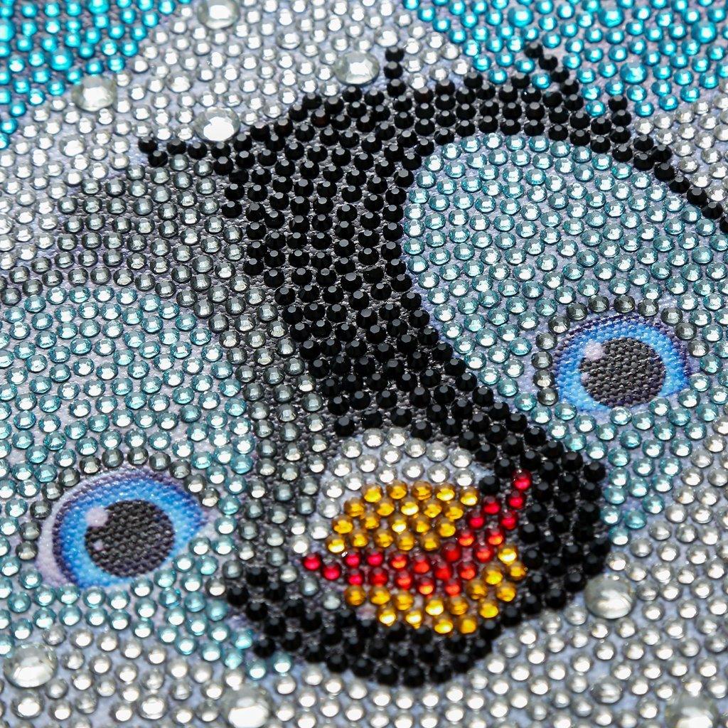 Blauäugiger Pinguin Spezial-Malsets - Diamond Painting