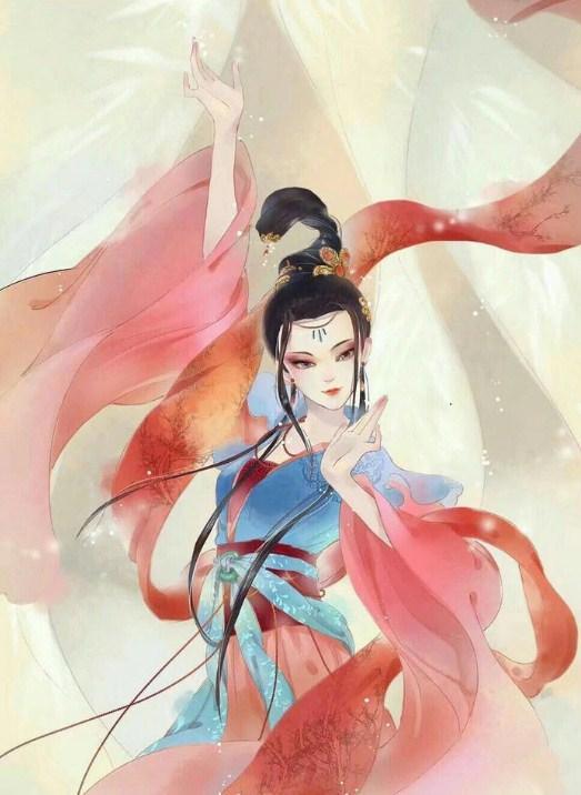 Chinesische Tanzkunst Diamond Painting - Diamond Painting