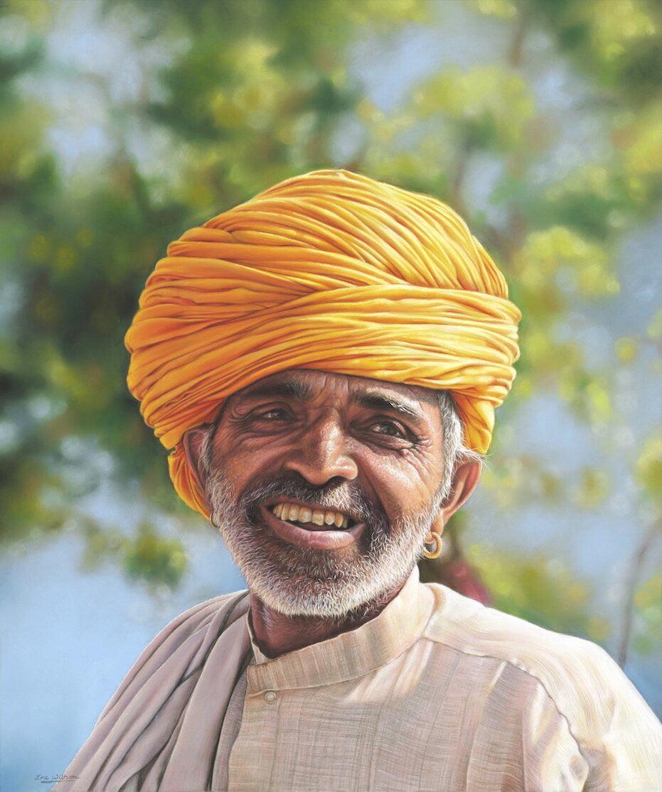 Farben von Rajasthan -  Kunst des Eric Wilson - Diamond Painting