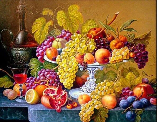 Obst Landschaft - Diamond Painting