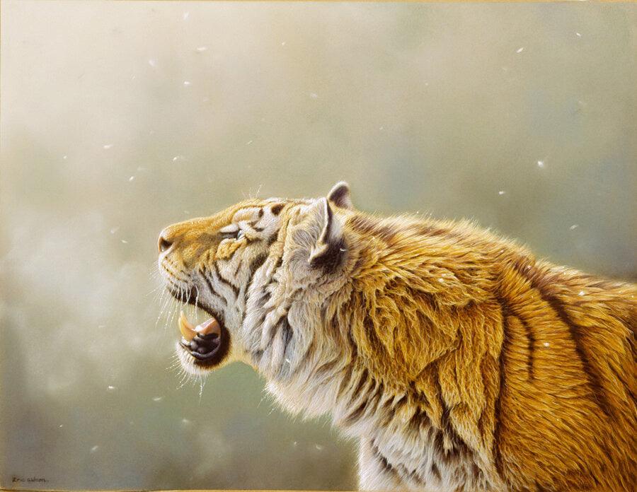 Grüße an den ersten Schnee des Winters -  Kunst des Eric Wilson - Diamond Painting