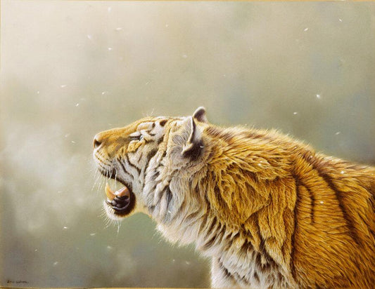 Grüße an den ersten Schnee des Winters -  Kunst des Eric Wilson - Diamond Painting