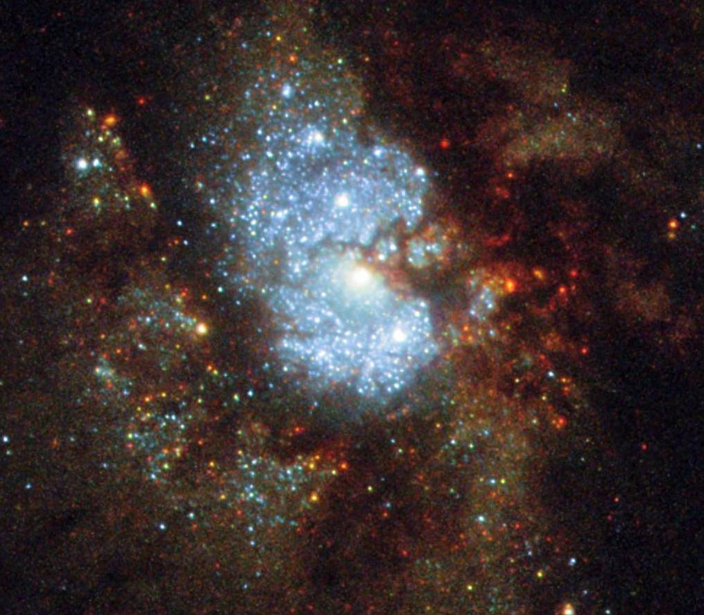Versteckte Galaxie - Diamond Painting