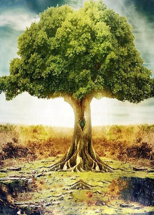 einsame Baum malerei Kit - Diamond Painting