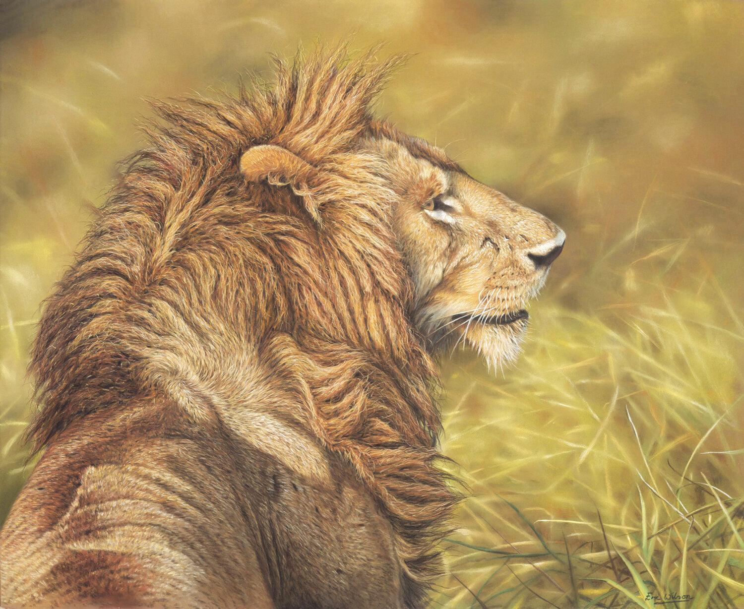 Mara Löwe -  Kunst des Eric Wilson - Diamond Painting