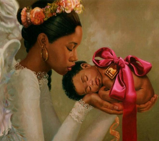 Mutter & Babys Liebe Diamond Painting - Diamond Painting