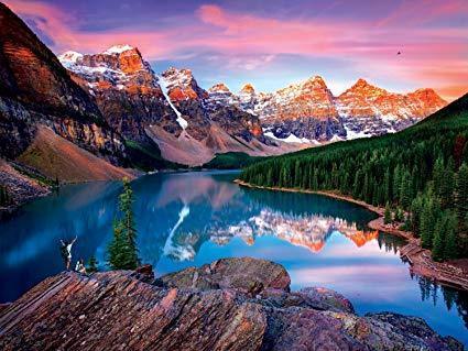 Berge in Flammen Diamond Painting - Diamond Painting