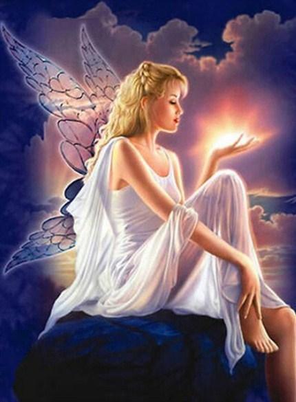 mystischer Engel  Diamond Painting - Diamond Painting