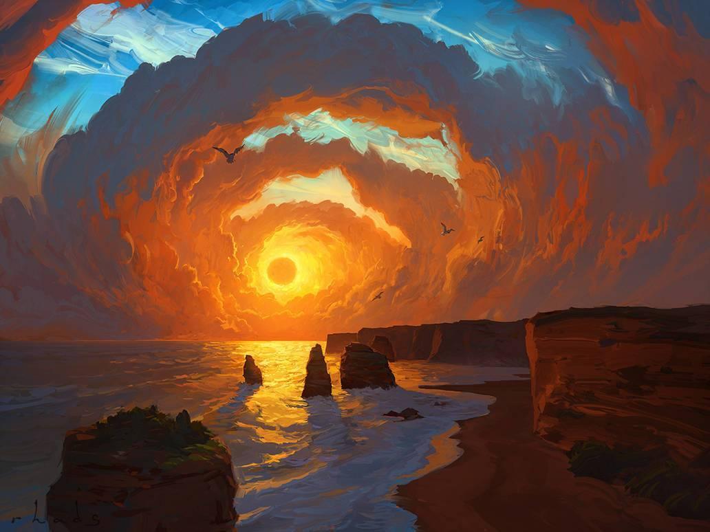 Rhads  Strandkunst - DIY Diamond Painting Kit - Diamond Painting