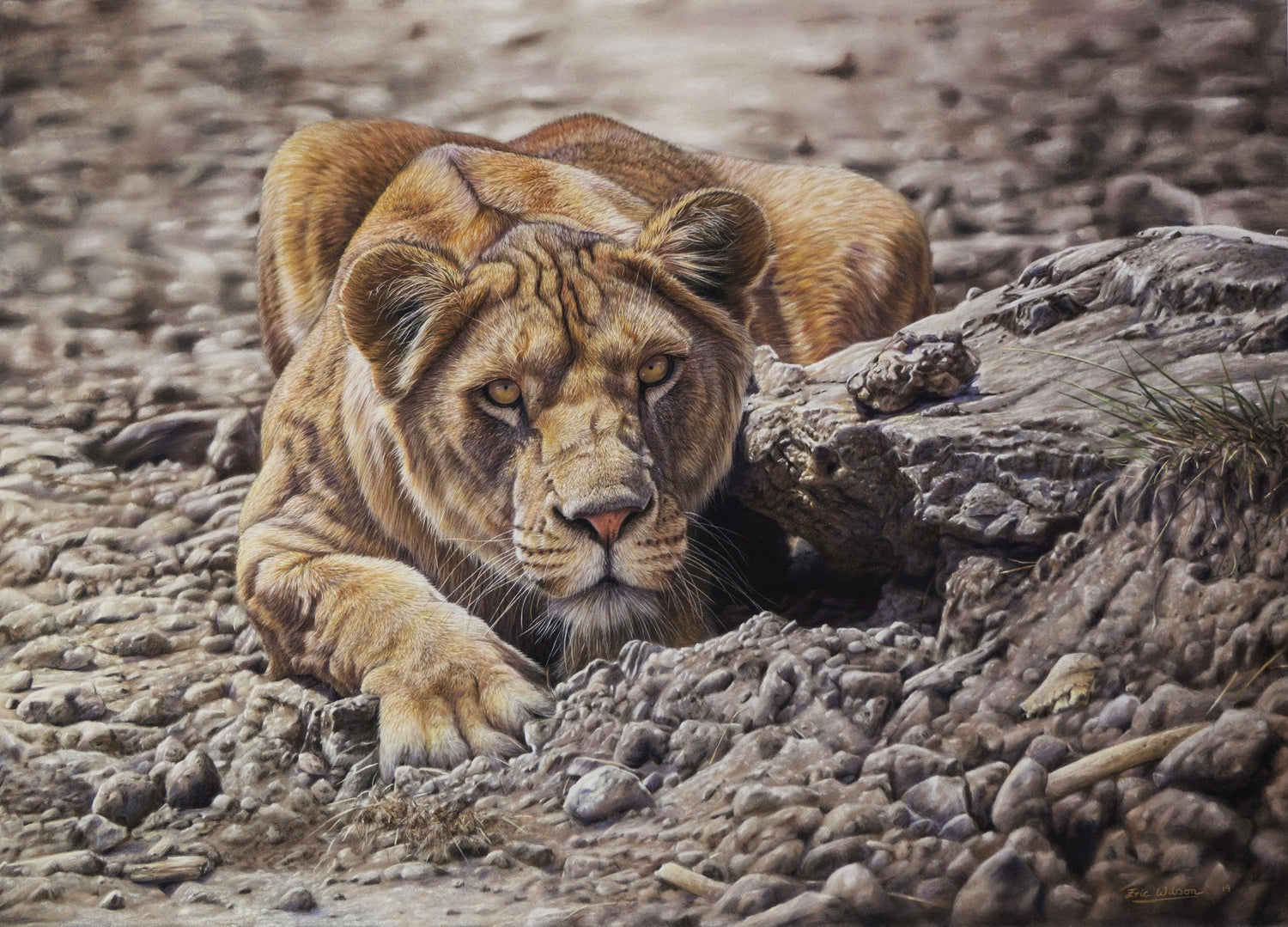 Typl Leben -  Kunst des Eric Wilson - Diamond Painting