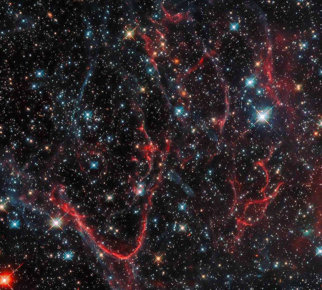 Verwickelte Überreste einer Supernova - Diamond Painting