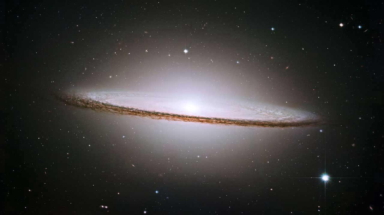 Die Sombrero-Galaxie - Diamond Painting