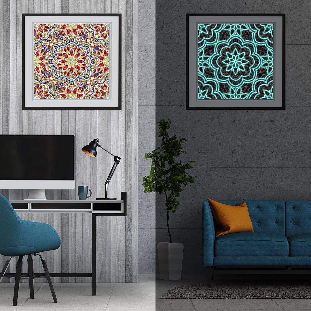 Mandala spezielle Diamond Painting - Diamond Painting