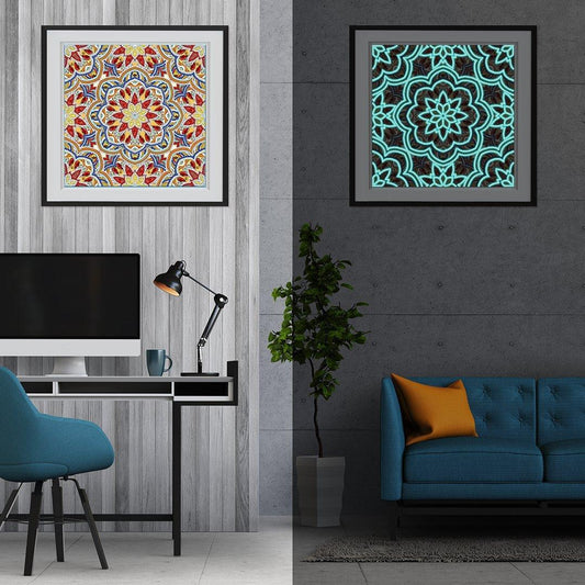 Mandala spezielle Diamond Painting - Diamond Painting