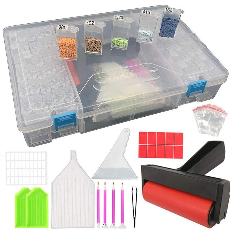 Diamond Painting Tools & Bohrer Aufbewahrungsbox - Diamond Painting