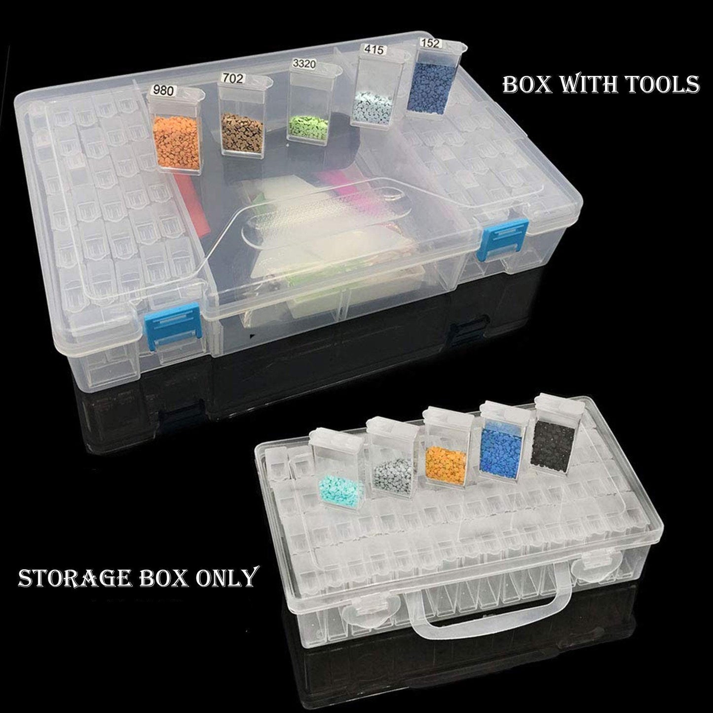 Diamond Painting Tools & Bohrer Aufbewahrungsbox - Diamond Painting