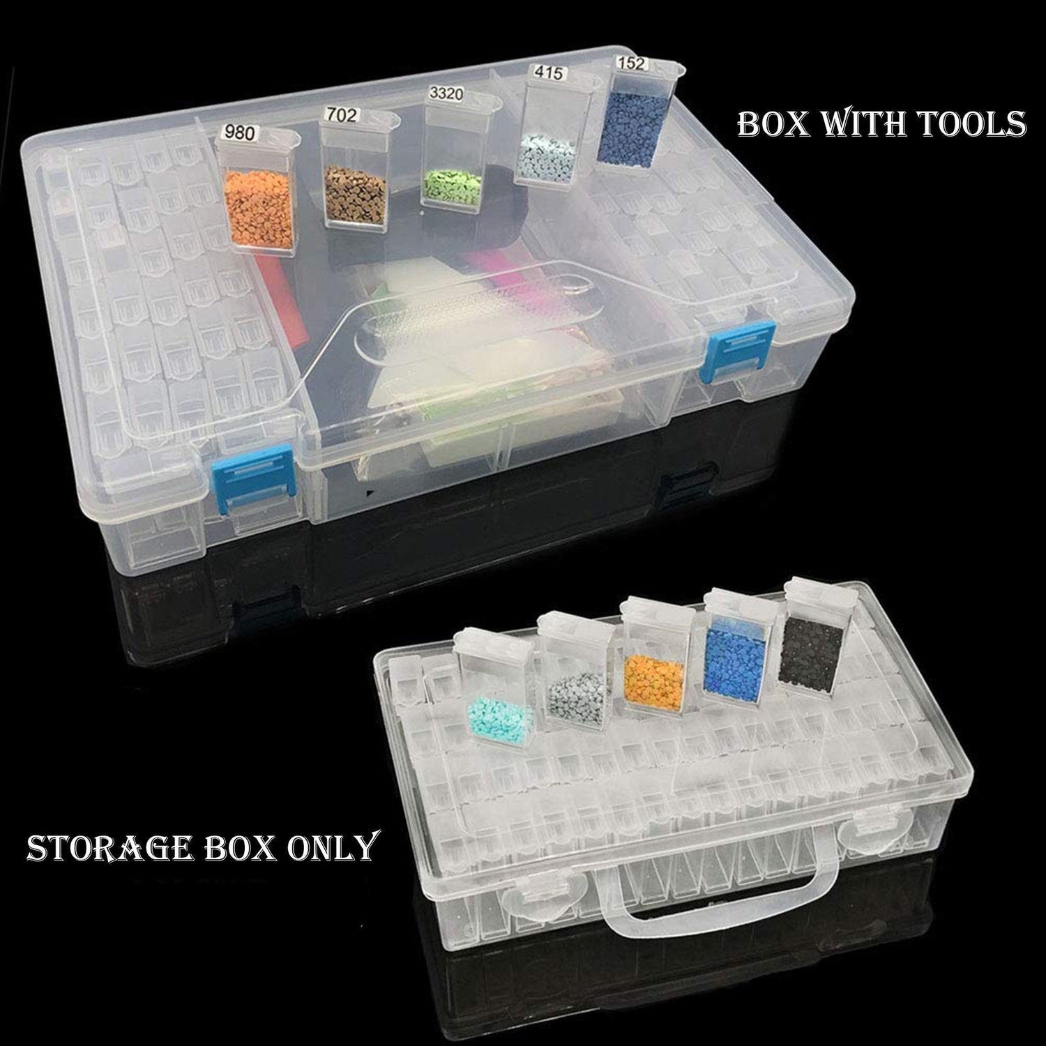 Diamond Painting Tools & Bohrer Aufbewahrungsbox - Diamond Painting