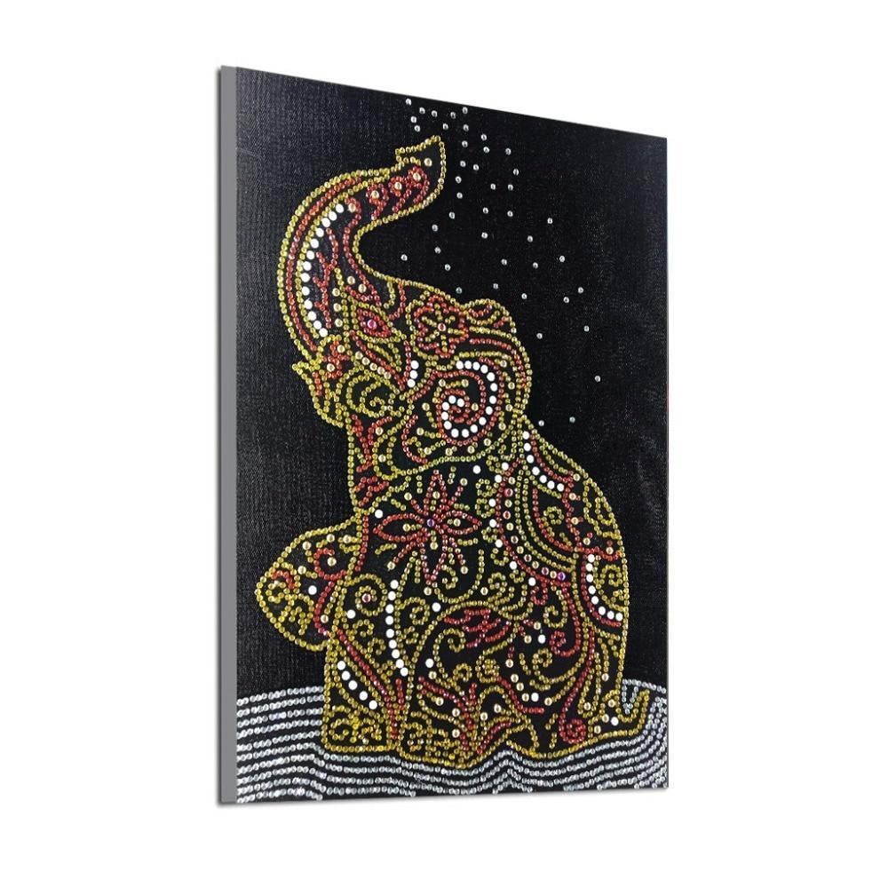 Elefantendusche - Spezial Diamond Painting - Diamond Painting