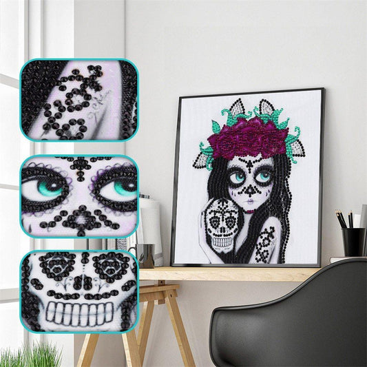 Emo Mädchen - Spezial Diamond Painting - Diamond Painting