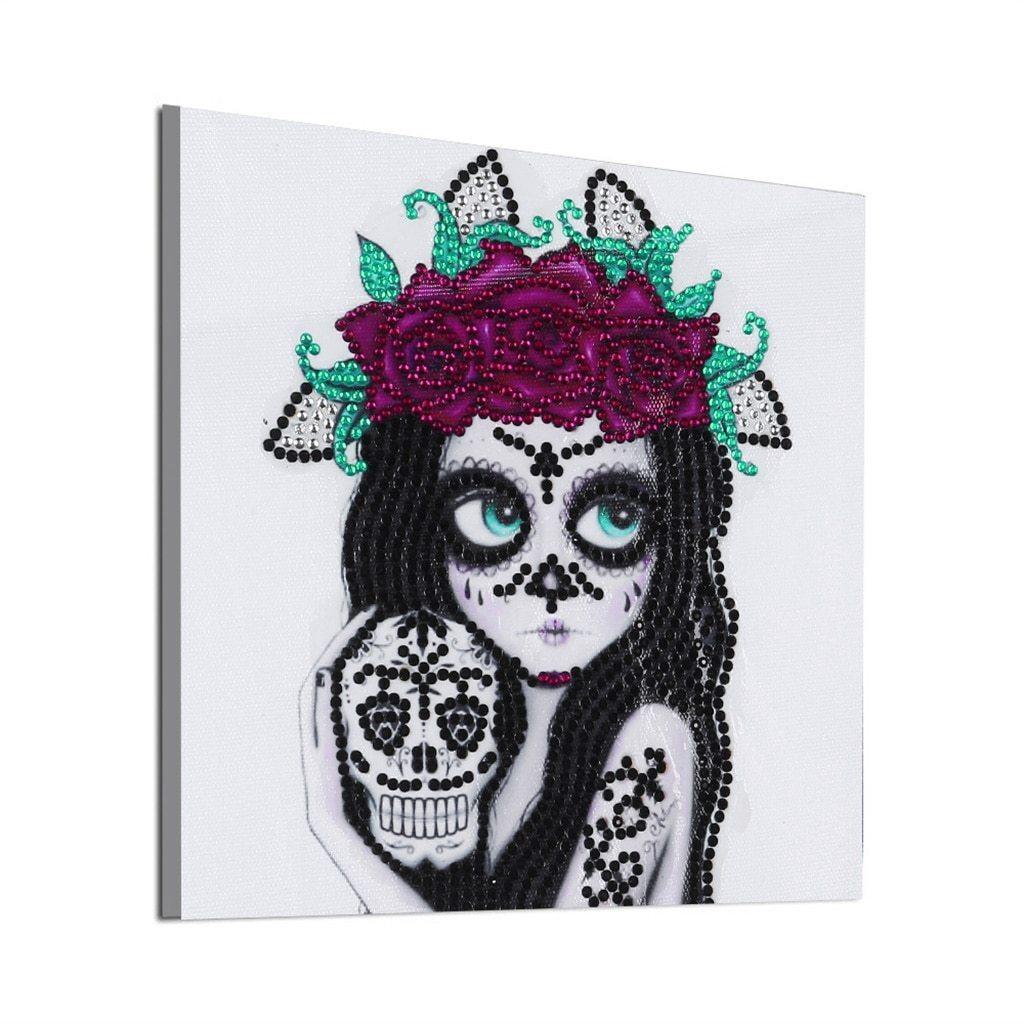Emo Mädchen - Spezial Diamond Painting - Diamond Painting