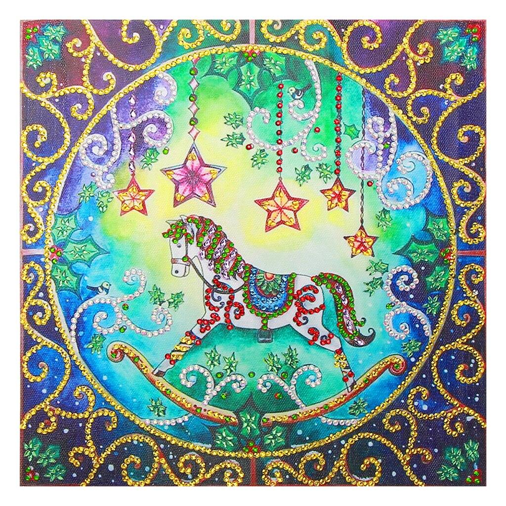 Pferd & Blumen - Spezial Diamond Painting - Diamond Painting