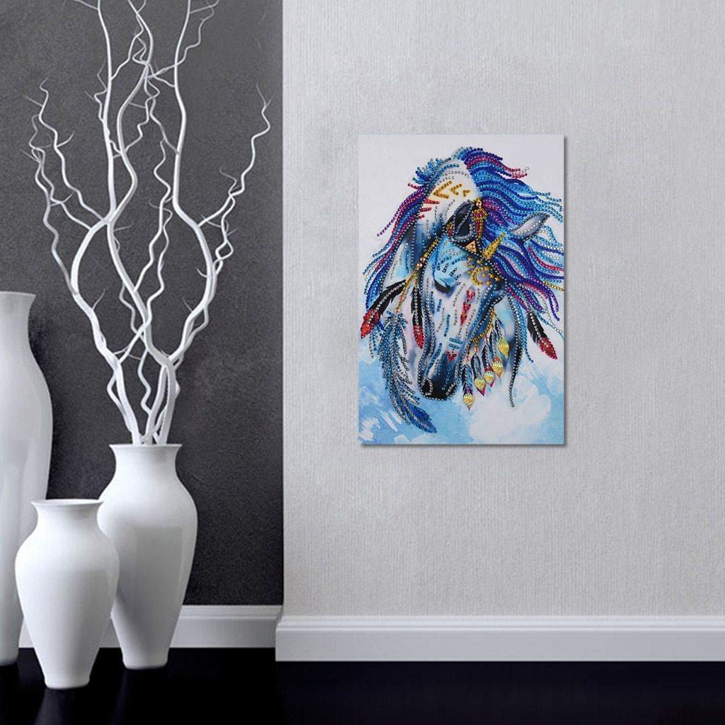 Ein bescheidenes einheimisches Pferd - Spezial Diamond Painting - Diamond Painting
