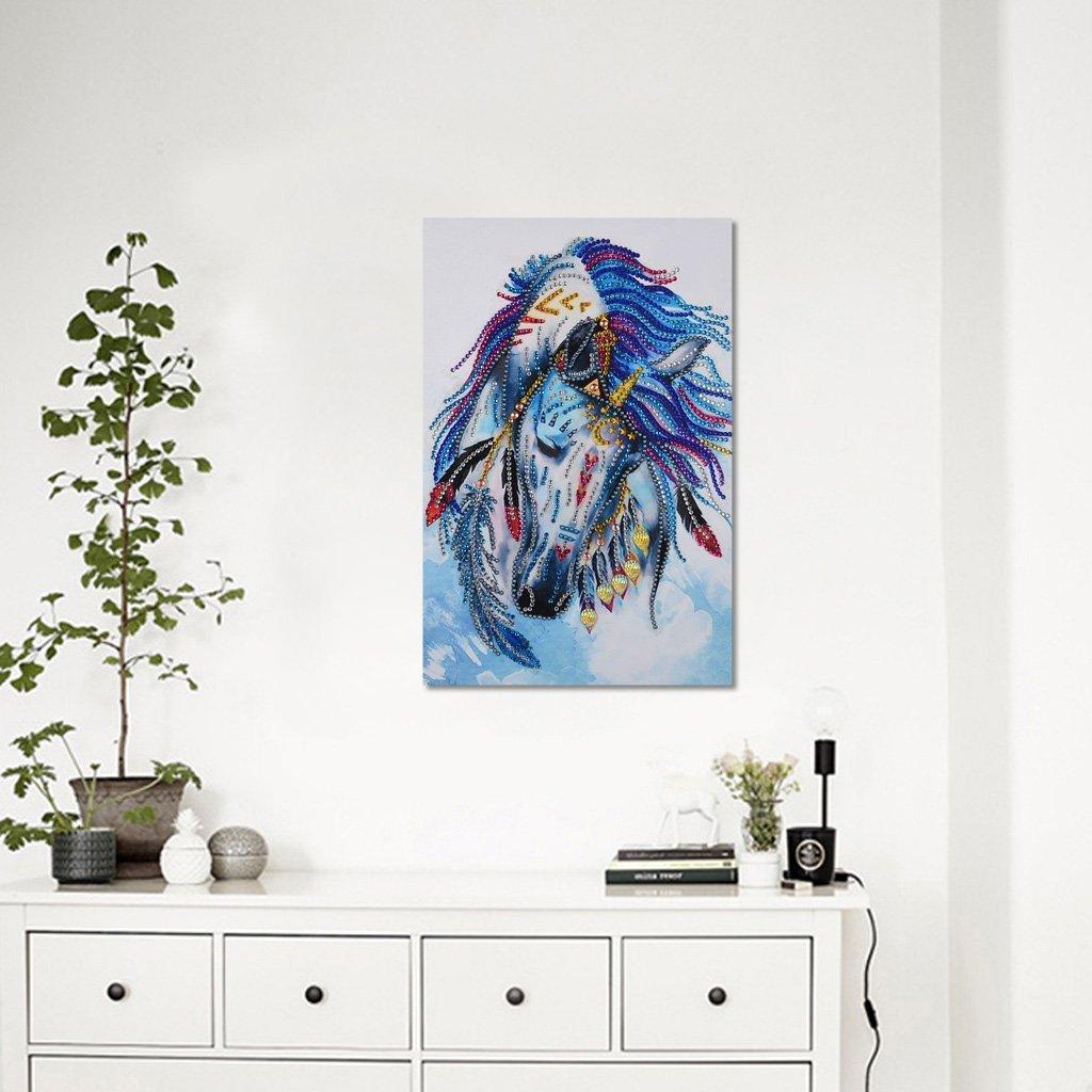 Ein bescheidenes einheimisches Pferd - Spezial Diamond Painting - Diamond Painting