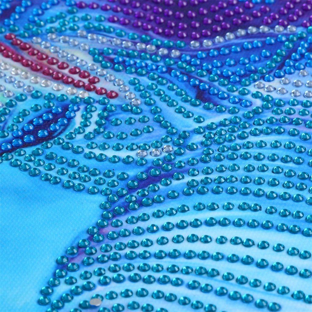 Liebevolles Pferdepaar - Spezial Diamond Painting - Diamond Painting