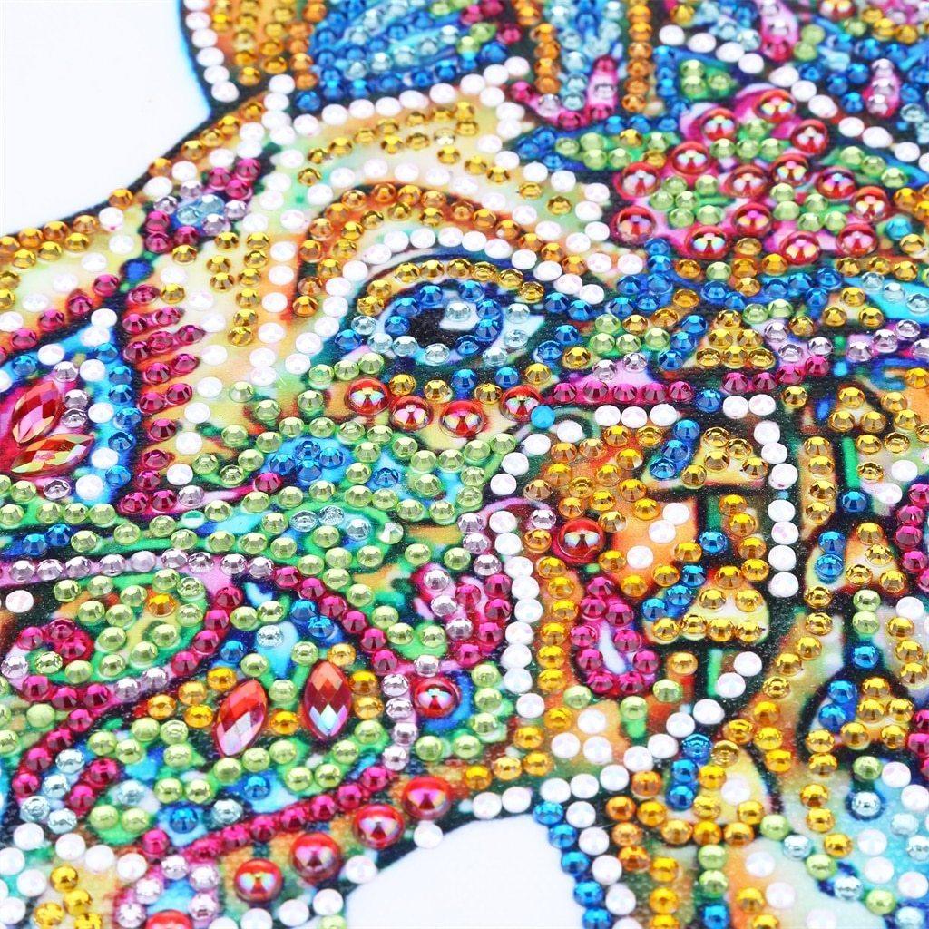 Anständig dekoriertes Pferd - Spezial Diamond Painting - Diamond Painting