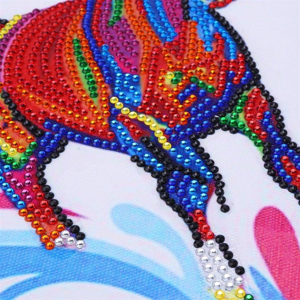 Sprintendes Pferd Spezial Diamond Painting - Diamond Painting