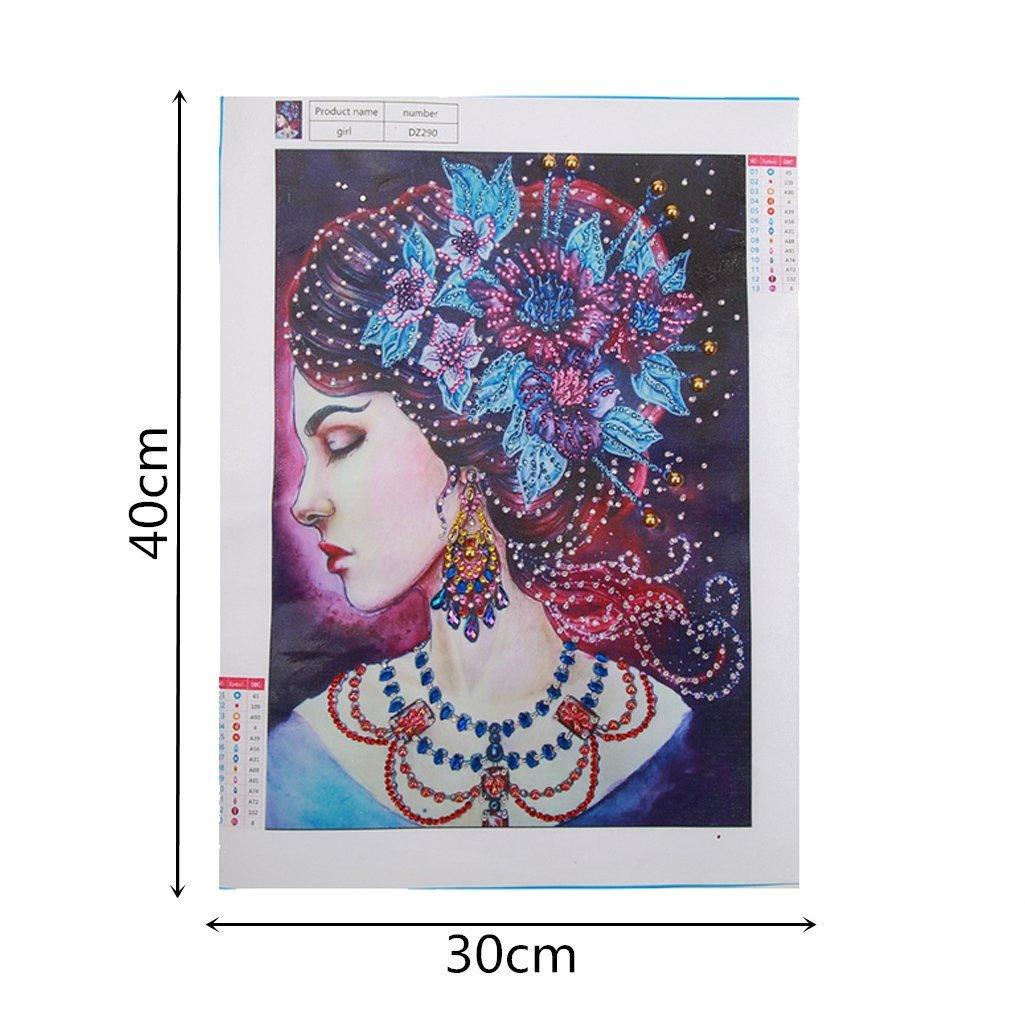 Königin der Blumen - Spezial Diamond Painting - Diamond Painting