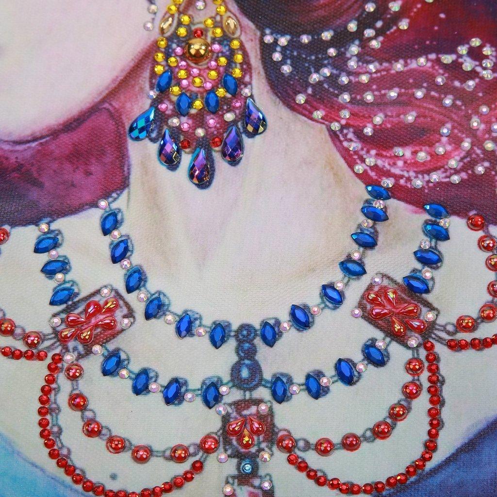 Königin der Blumen - Spezial Diamond Painting - Diamond Painting